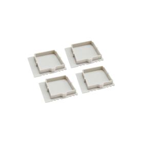 DA930112  Lin 4335W, (4 pcs) Endcap Without Hole For DA900034 43x35mm